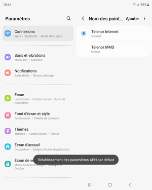 Sélectionnez Ajouter