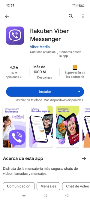 Seleccione Instalar