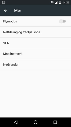 Velg Mobilnettverk