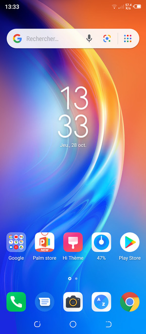 Sélectionnez Play Store