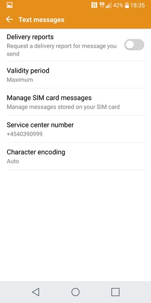 Select Service center number