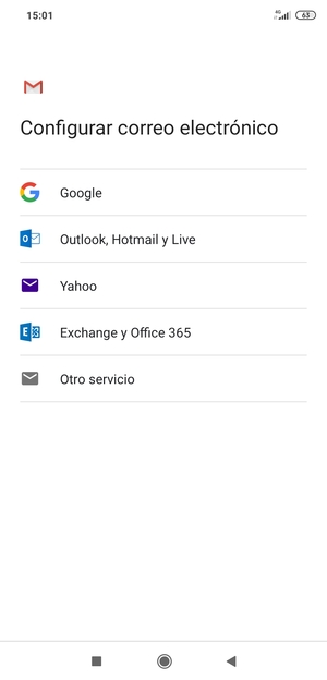 Seleccione Google