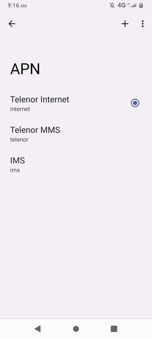Sélectionnez le bouton du Menu