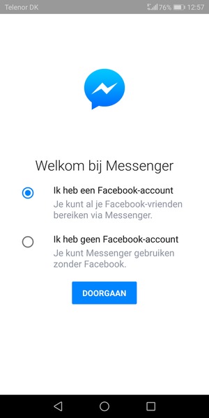 Uw app is klaar voor gebruik