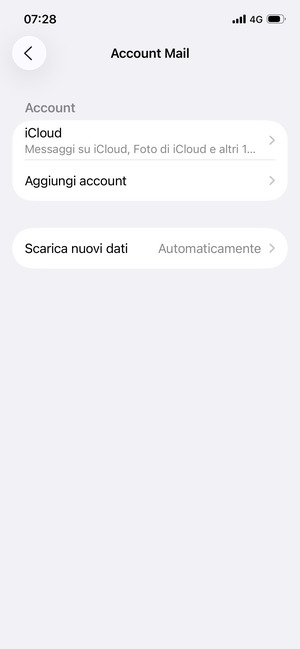 Seleziona Scarica nuovi dati