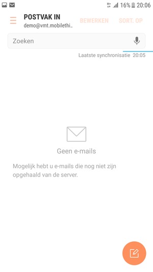 Uw account is klaar voor gebruik