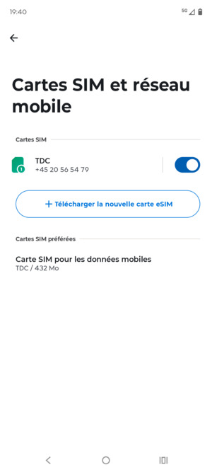 Sélectionnez Public