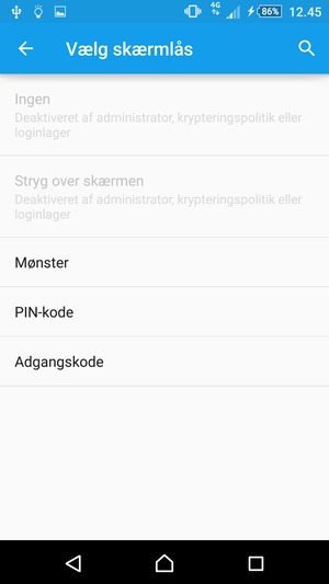 Vælg Mønster