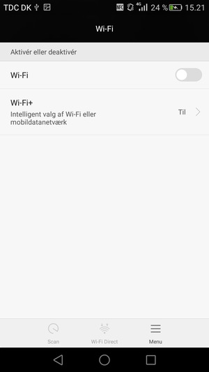 Aktiver Wi-Fi