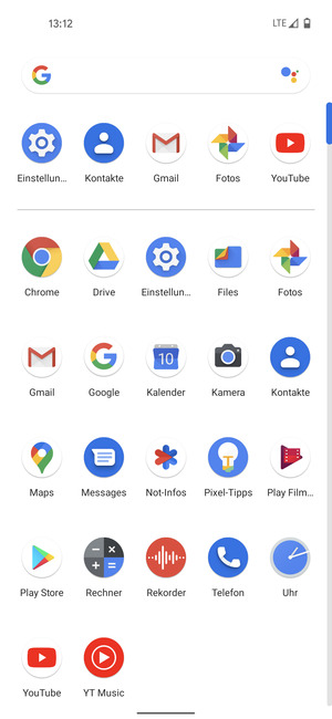 Wählen Sie Gmail