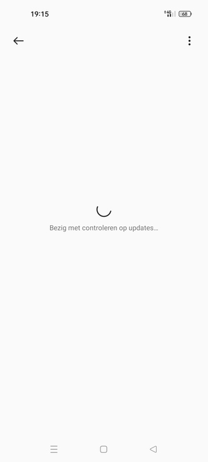Wacht tot de zoekopdracht beëindigd is