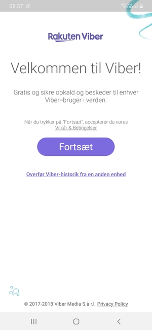 Din app er klar til brug