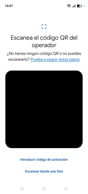 Escanea el código QR