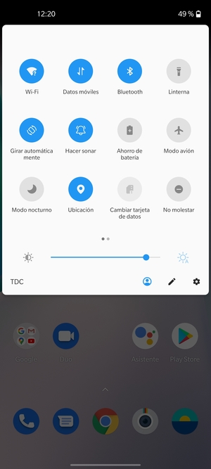 Desactive Wi-Fi y Bluetooth