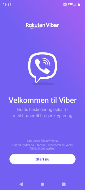 Din app er klar til brug