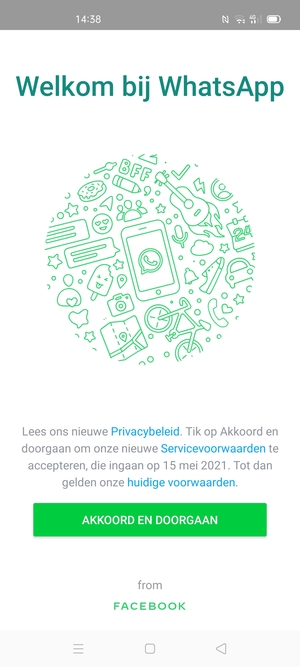 Uw app is klaar voor gebruik