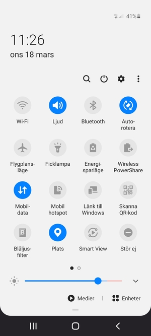 Stäng av Plats