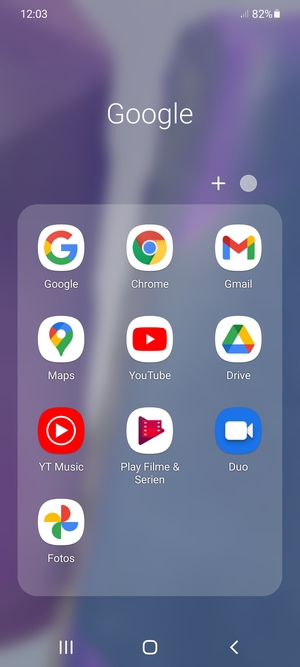 Wählen Sie Gmail