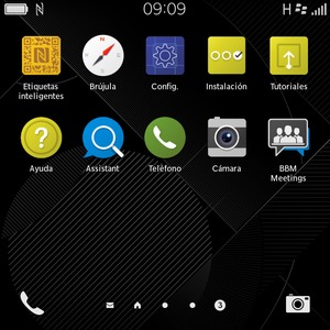 Deslice a la izquierda y seleccione Config.
