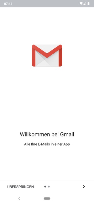 Wählen Sie WEITER