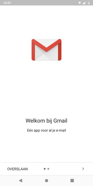 Selecteer VOLGENDE