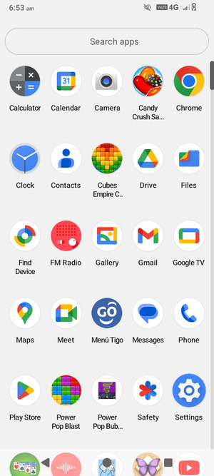 Select Settings