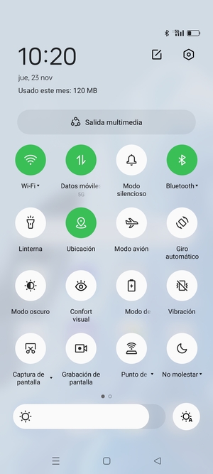Desactive Wi-Fi y Bluetooth