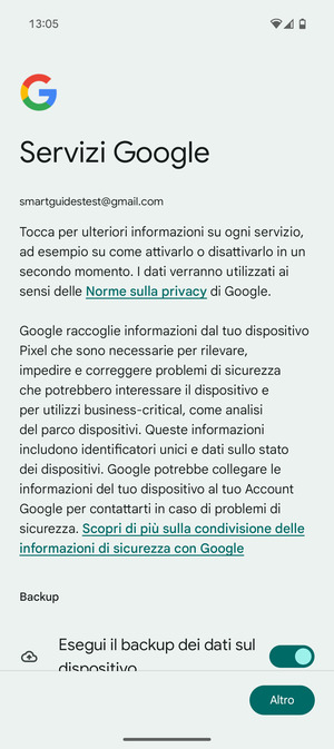 Seleziona Altro