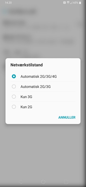 Vælg din foretrukne mulighed