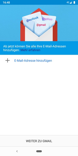 Wählen Sie E-Mail-Adresse hinzufügen