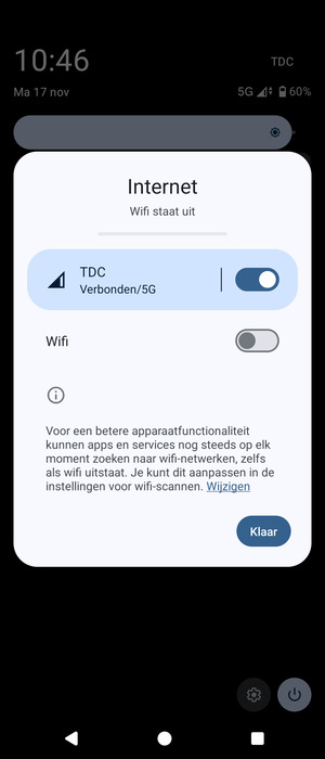 Selecteer Klaar