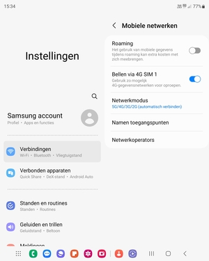 Selecteer Namen toegangspunten