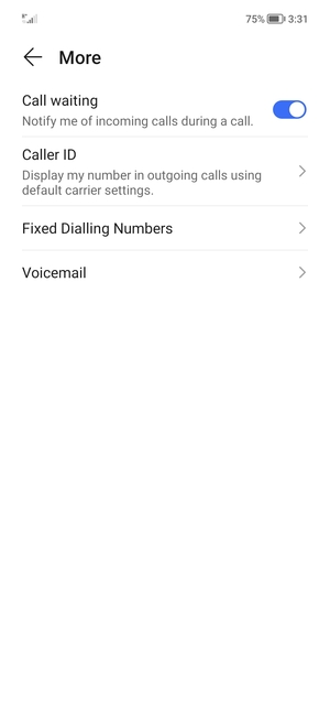 Select Voicemail