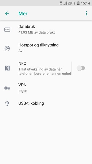 Velg Hotspot og tilknytning