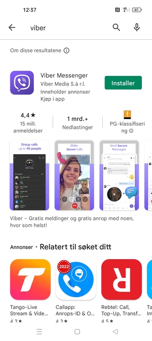 Velg app