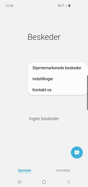 Vælg Indstillinger