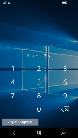Votre téléphone est maintenant sécurisé par un écran de verrouillage.