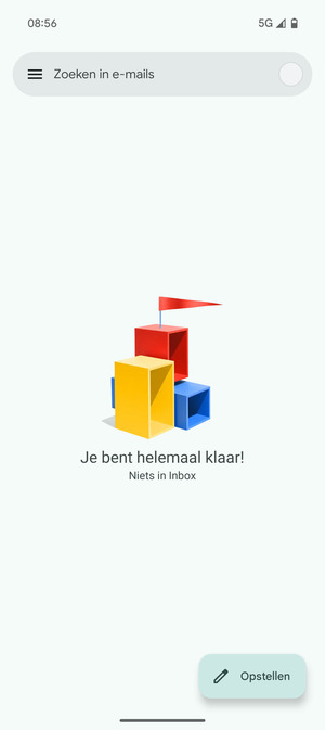 Uw account is klaar voor gebruik