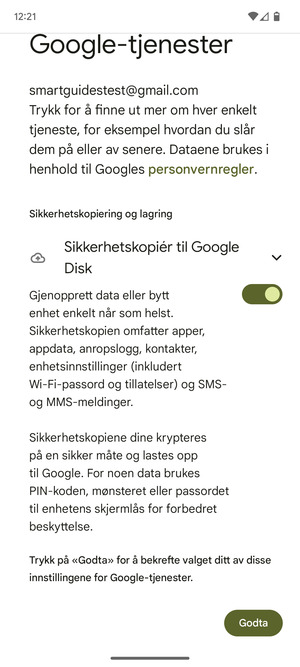 Velg Godta