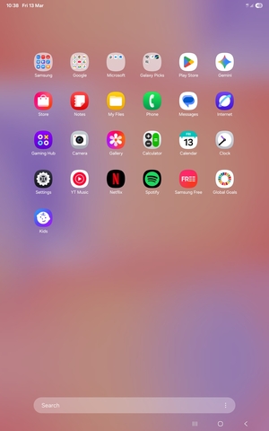 Select Settings