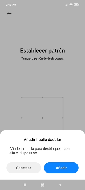 Seleccione Cancelar