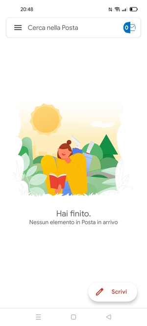 Il tuo Gmail è pronto per l'uso