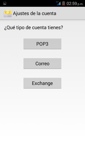 Seleccione Exchange