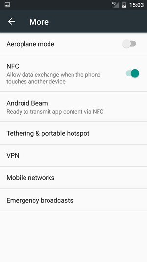 Select Tethering & portable hotspot