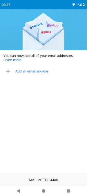 Select Add an email address