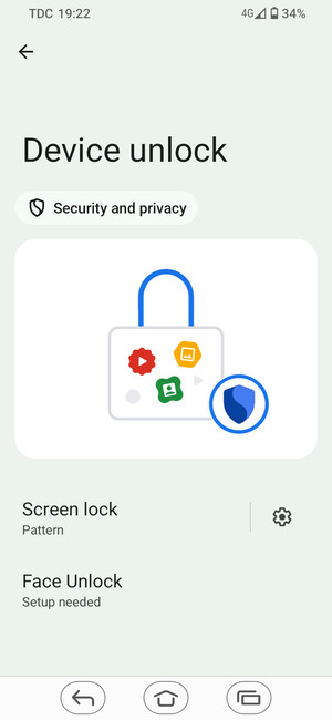 Your phone is now secure with a screen lock