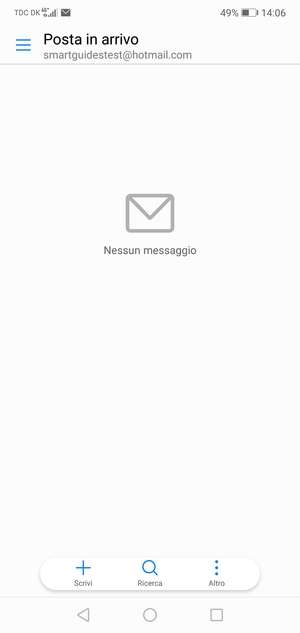 Il tuo Hotmail è pronto per l'uso