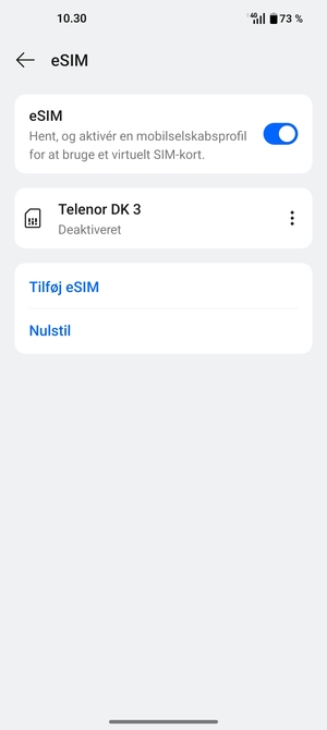 Vælg Menu-knappen