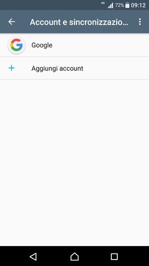 Seleziona Google