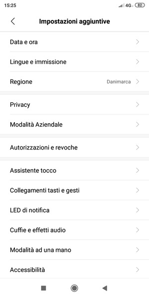 Seleziona Privacy